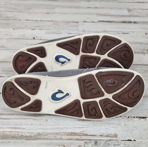 Olukai Nohea Mesh Slip On Loafer Shoes - Picture 8 of 9